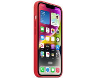 APPLE do iPhone 14 Plus Silicone Case with MagSafe - (PRODUCT)RED - 1070994 - zdjęcie 3